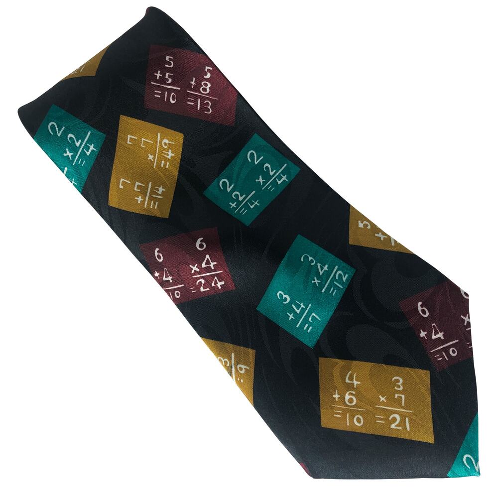 Math Problems Tie - image 2